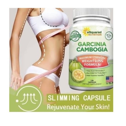 Asquared Natural Garcinia Cambogia Extract Capsules